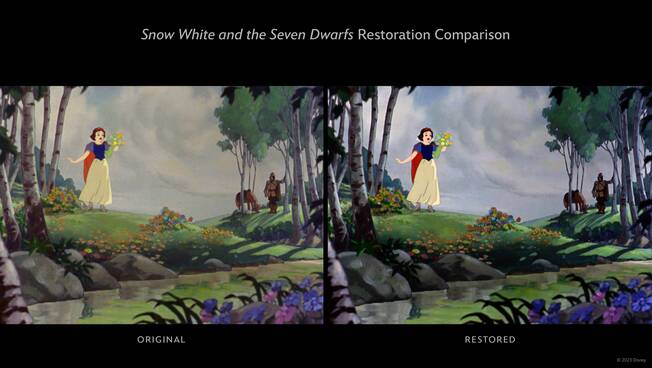 “Blanche-Neige et les Sept Nains” en version restaurée 4K arrive sur Disney+ le 16 octobre