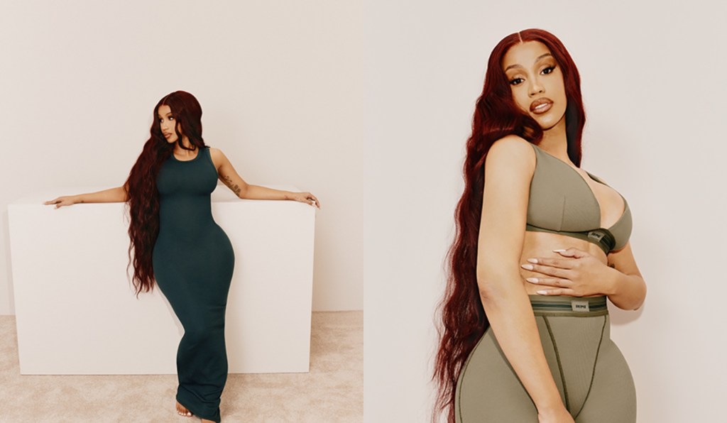 Cardi B, nouvelle égérie Skims pour la collection en coton !