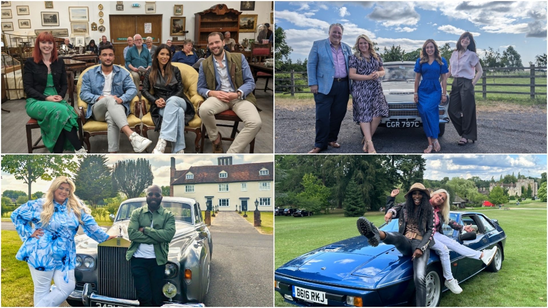 Célébrités à l’affiche de Celebrity Antiques Road Trip série 12 : Sara Davies de Dragons’ Den et Gemma Collins