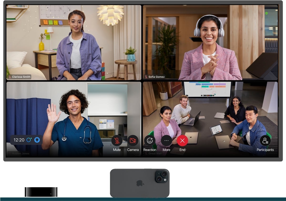 Apple TV devient une solution de visioconférence pour les PME