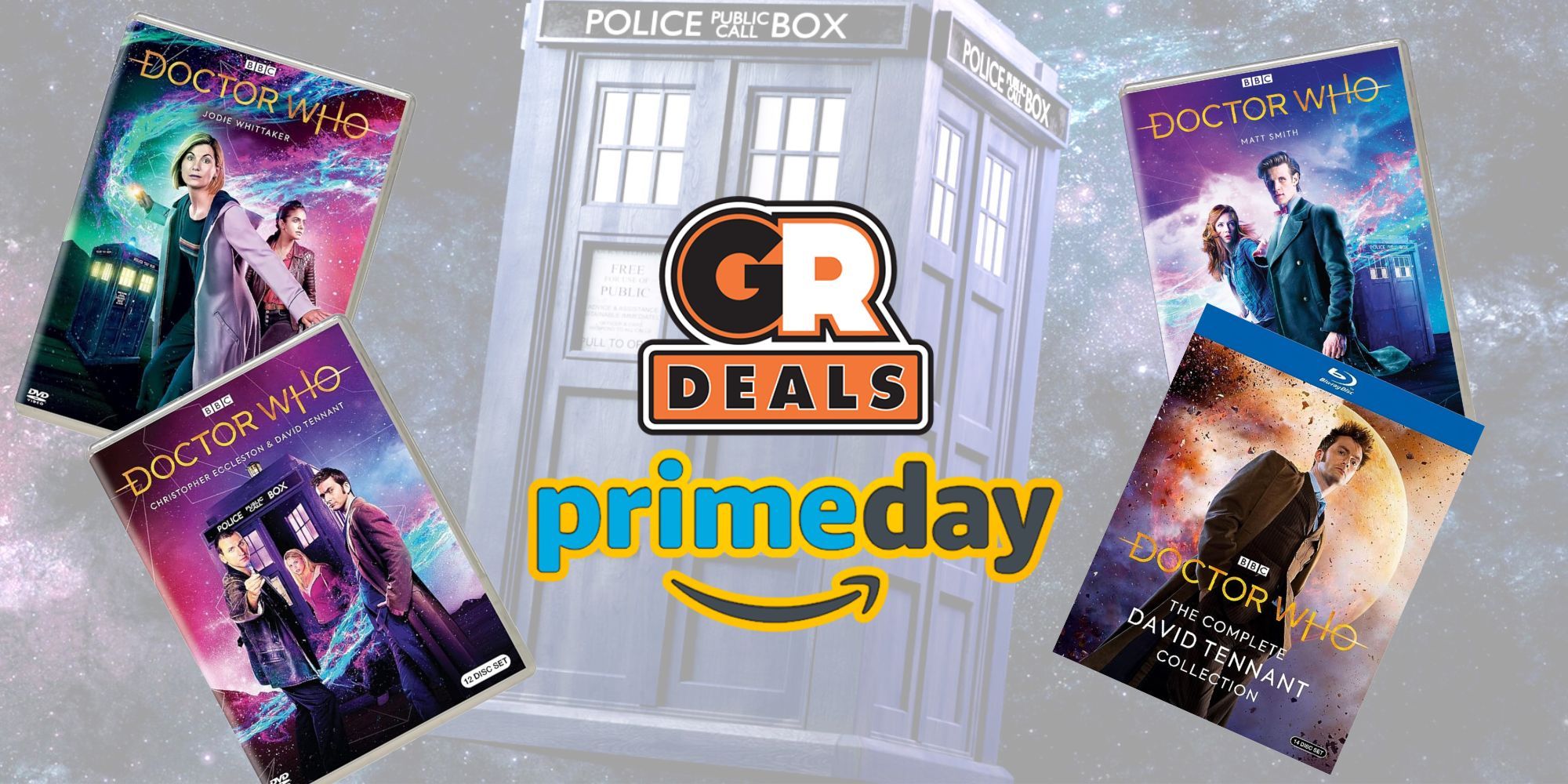 Collections complètes de Doctor Who en promo pour les Prime Big Deal Days