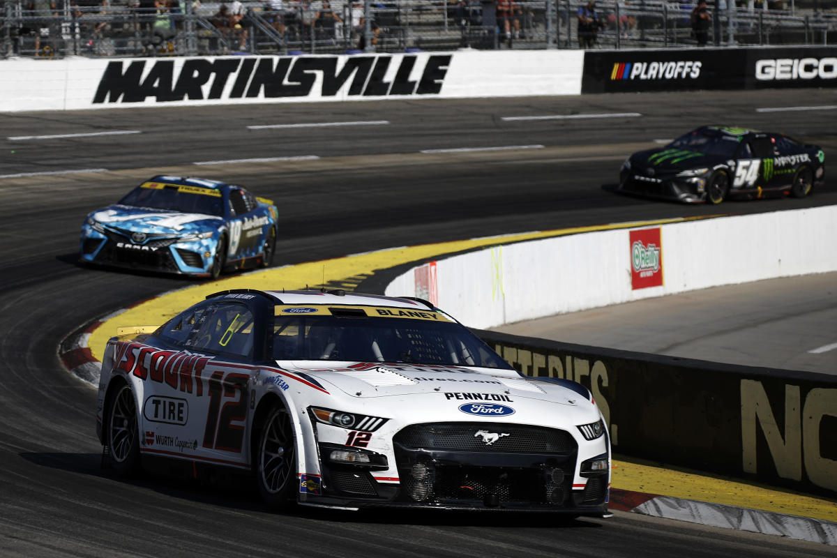 Course de la NASCAR Cup à Martinsville.