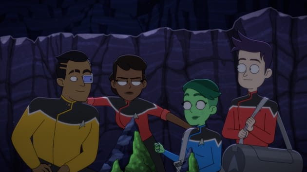 Critique épisode 8 saison 4 de Star Trek: Lower Decks: Les Caves