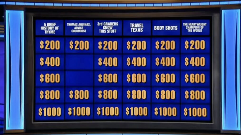 Débat chez les fans de ‘Jeopardy!’ sur le changement de règle des catégories