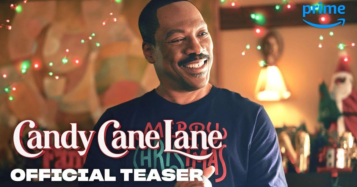 Découvrez la bande-annonce teaser officielle de Candy Cane Lane sur Prime Video