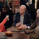 Toks Olagundoye, Kelsey Grammer and Nicholas Lyndhurst in Frasier