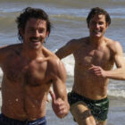 Jonathan Bailey and Matt Bomer in 
