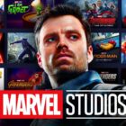 Sebastian Stan as Bucky, Marvel Studios logo