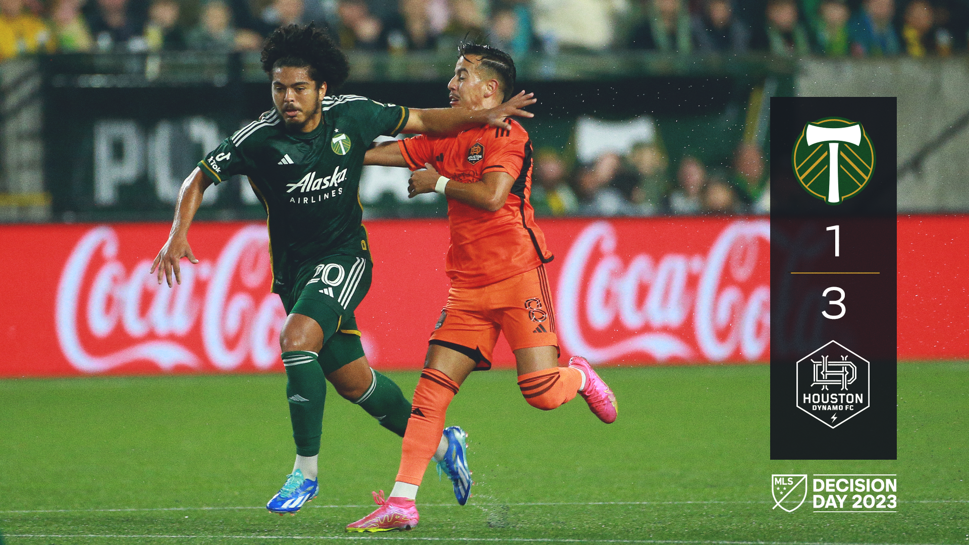 Défaite des Portland Timbers 3-1 contre le Dynamo de Houston FC
