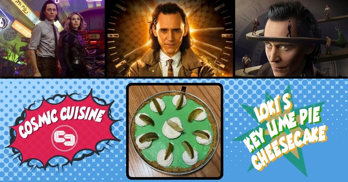 Délicieux cheesecake variant fruité : Tarte au citron vert façon Loki