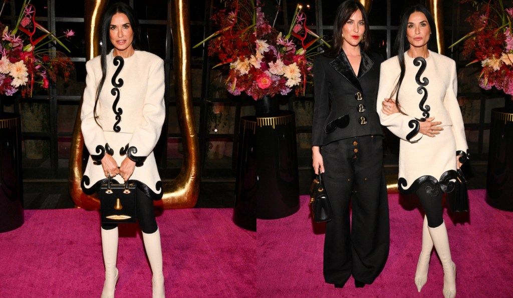 Demi Moore se révèle au monde du surréalisme chez Schiaparelli et Neiman Marcus – WWD