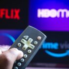 Streaming service netflix hbo max remote