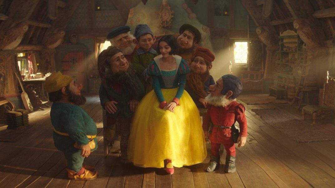 Disney dévoile les premières images des nains dans “Blanche-Neige” en live-action