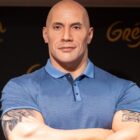 Dwayne Johnson wax figure is unveiled at Musee Grevin