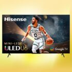 This Massive 75-inch Hisense 4K Mini-LED TV Is Over $500 Off Today