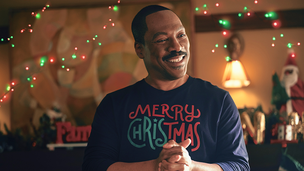 Eddie Murphy présente son premier film de Noël