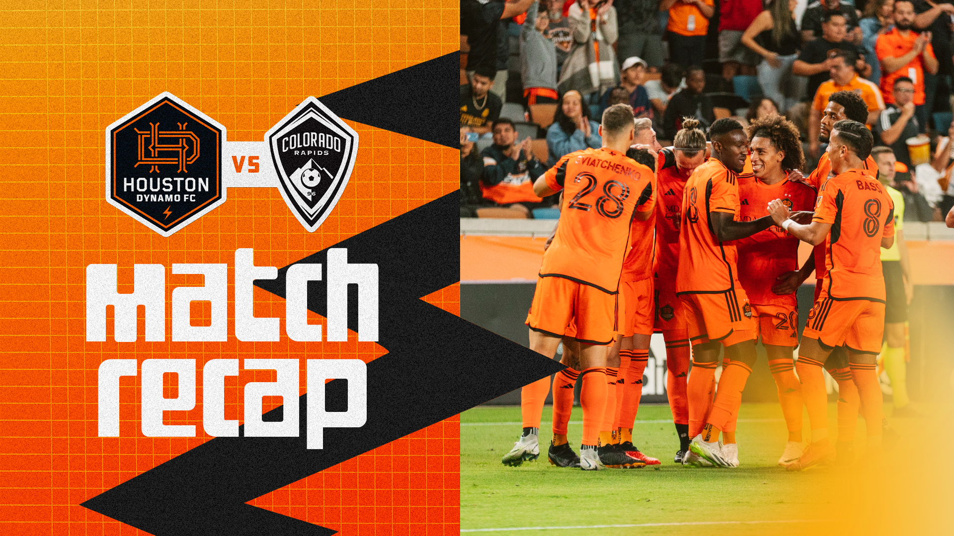 Explosion offensive du Houston Dynamo FC contre Colorado dans un match à domicile