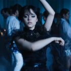 Jenna Ortega dancing as Wednesday Addams in 'Wednesday'