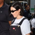 Kourtney Kardashian Recreates Kim’s Maternity Met Gala Look for Halloween