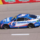 Kyle Larson wins Stage 1 of Las Vegas playoff round ahead of Christopher Bell, Brad Keselowski