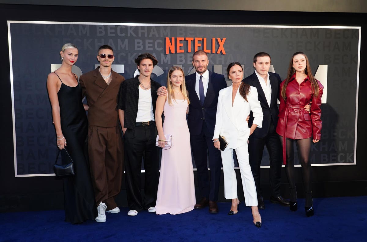 La nouvelle série Netflix tant attendue “Beckham” de 20 millions de dollars fait ses débuts à Londres.