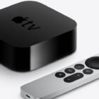 Apple TV with remote