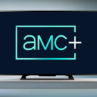 The logo of streaming service AMC Plus.