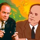 Frasier and his cartoon version