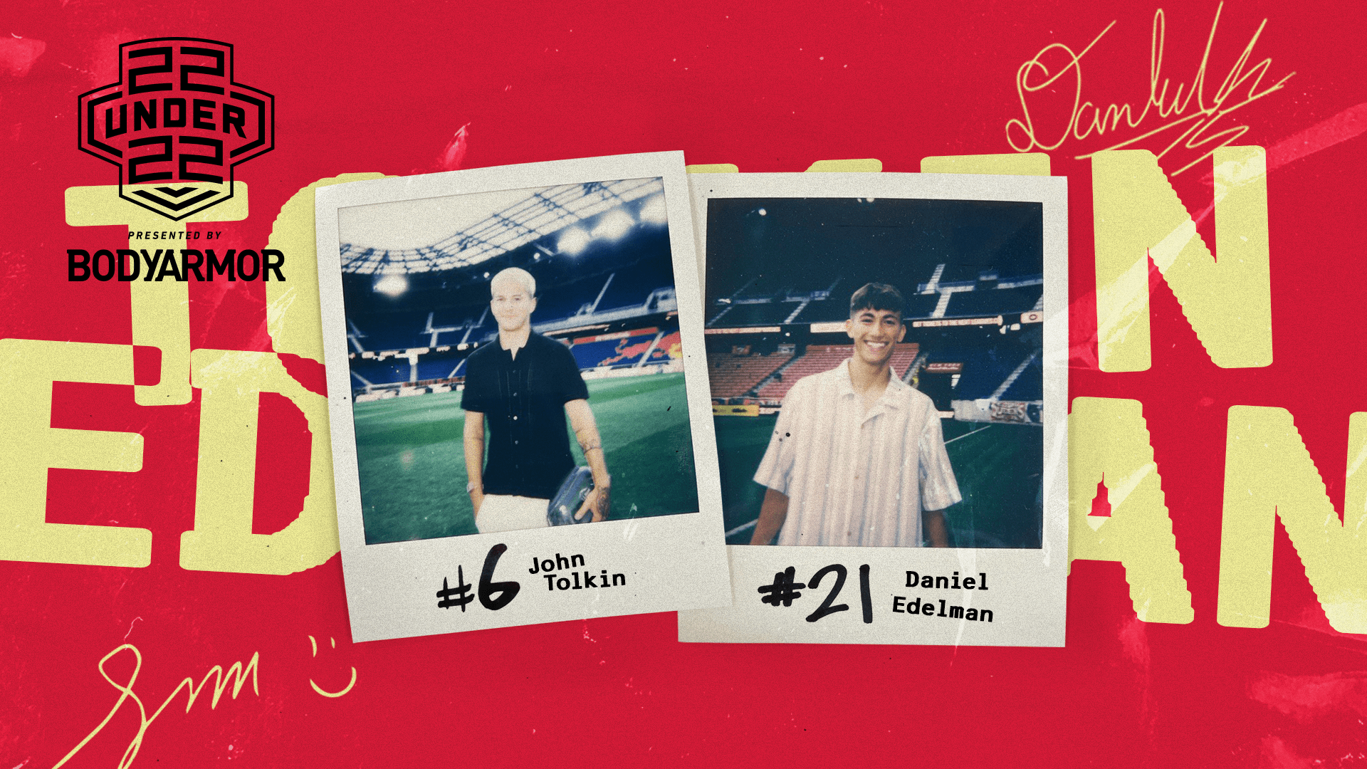 Les jeunes joueurs John Tolkin et Daniel Edelman des New York Red Bulls sélectionnés dans la liste des 22 meilleurs de la MLS 2023.