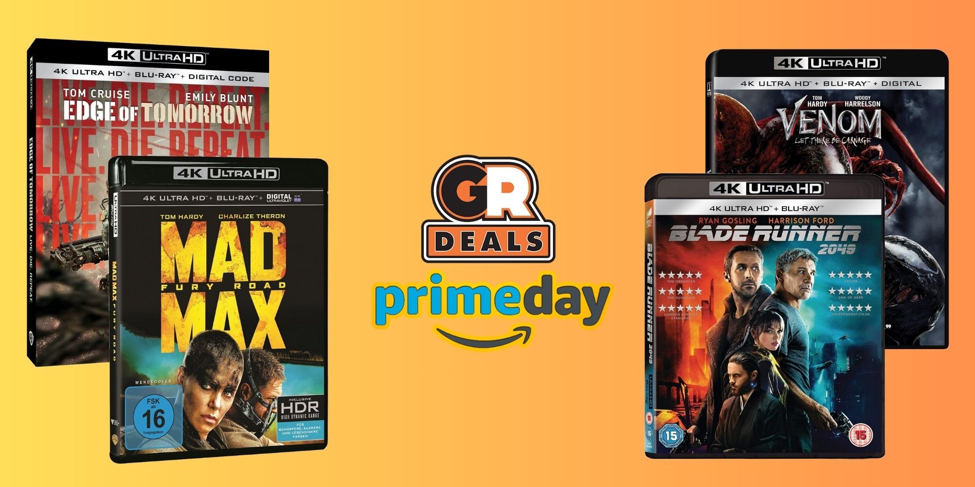 Les meilleures ventes de films en 4K