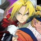 Top anime including Naruto, Death Note and Fullmetal Alchemist.
