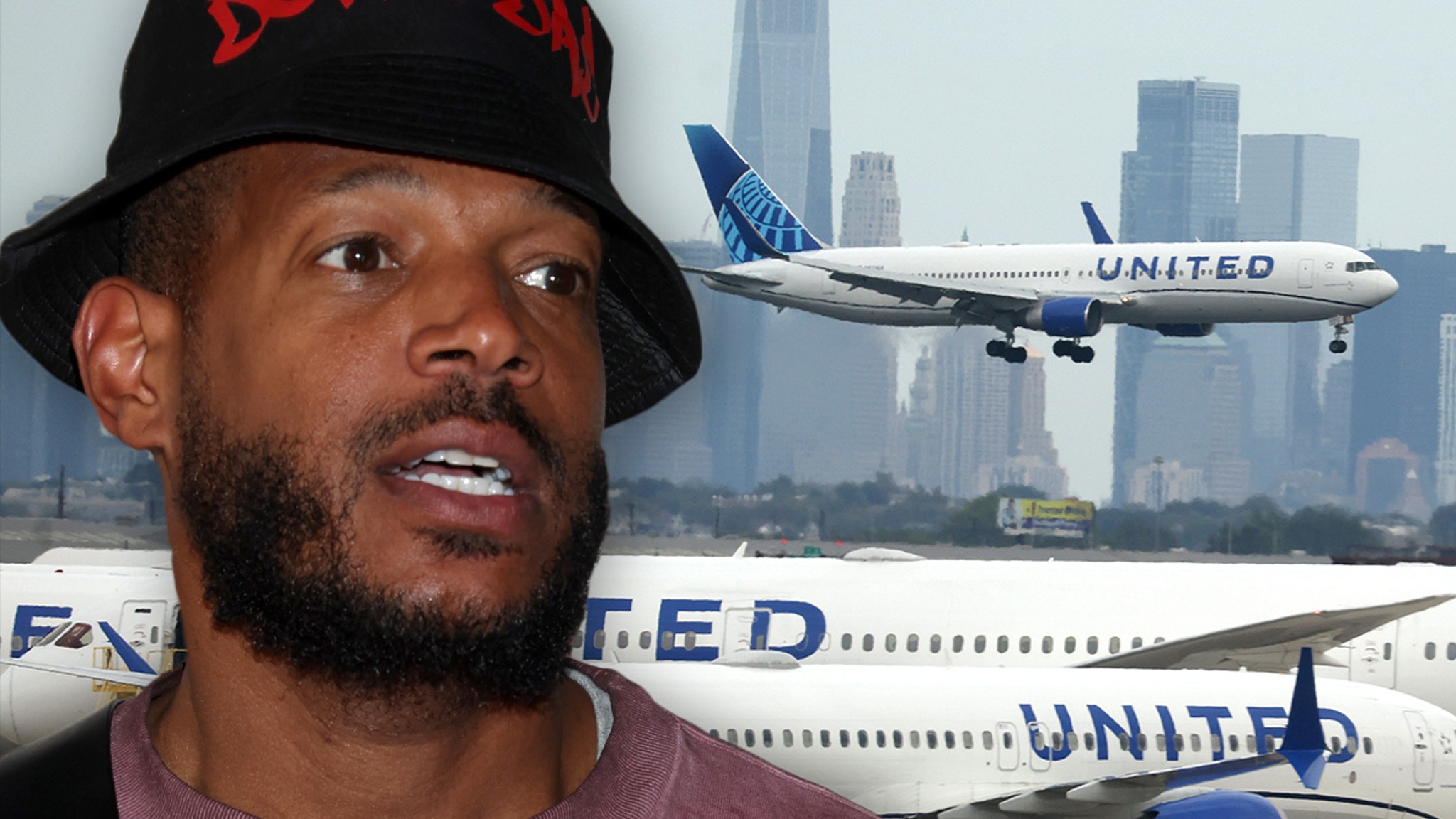 Marlon Wayans accuse un agent de compagnie aérienne de discrimination raciale, demande abandon du dossier.