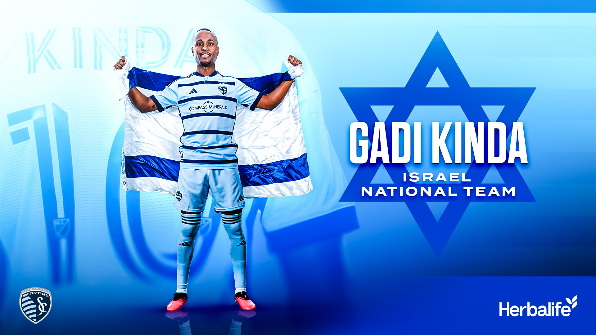 Milieu de terrain du Sporting, Gadi Kinda retourne en Israël pour la continuation des qualifications pour l’Euro 2024