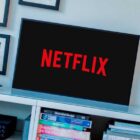 Logo de Netflix en una TV