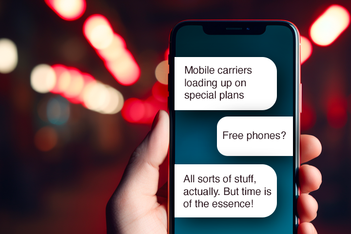 Offre incroyable : téléphones gratuits, Apple TV gratuite et 4 lignes pour 100€ ? C’est bien ça.