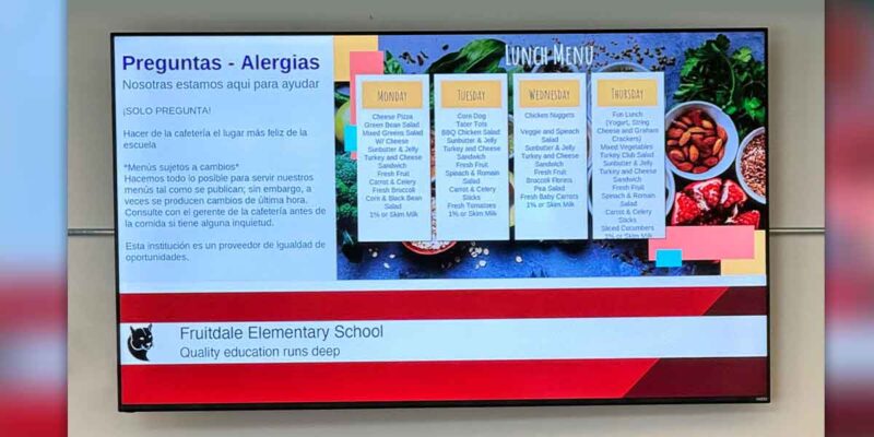 Partenariat Apple TV et Carousel Digital Signage pour dynamiser la signalétique de tout le district scolaire