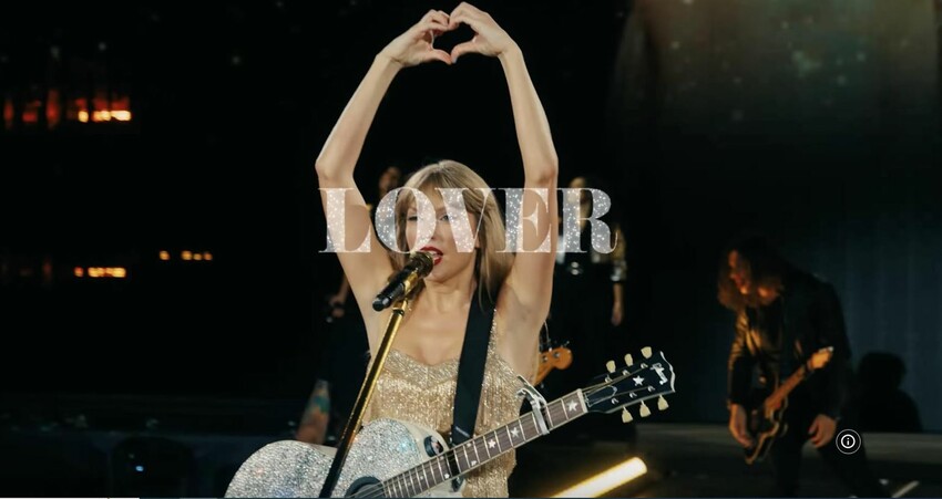 Regardez gratuitement en ligne le concert “HERE’S Taylor Swift The Eras Tour”!