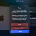 How to reset an Apple TV to its factory settings