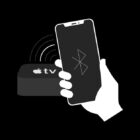 How to fix Apple TV stuck on black screen with iPhone and Bluetooth symbol