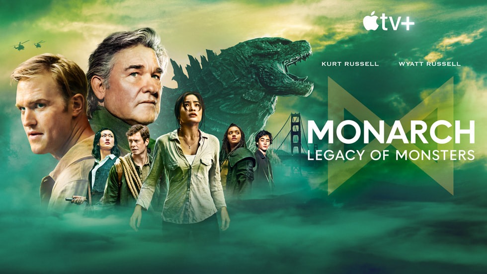 Série Apple TV+ avec Kurt Russell et Godzilla : Regardez la bande-annonce!