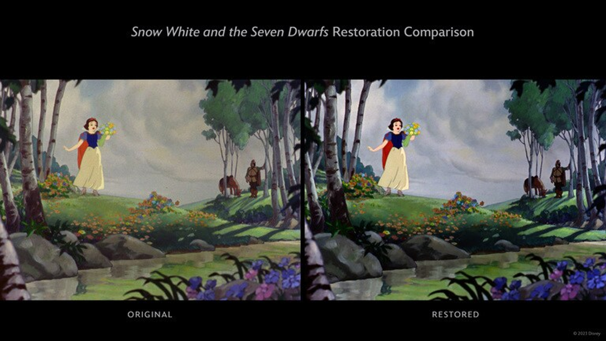 Snow White et les Sept Nains en 4K sur Disney+ : une restauration complète