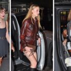 Taylor Swift Dines with Sophie Turner, Blake Lively and Brittany Mahomes in NYC