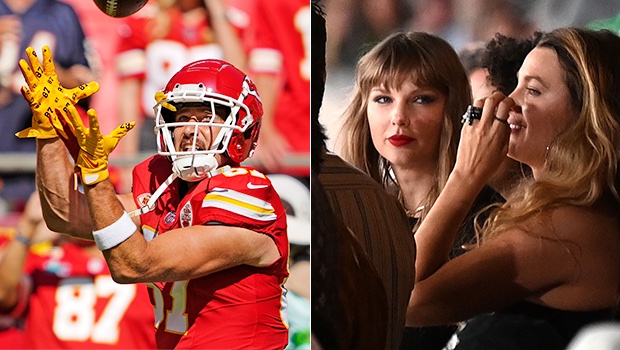 Taylor Swift taquine Travis Kelce avec Blake Lively – Hollywood Life