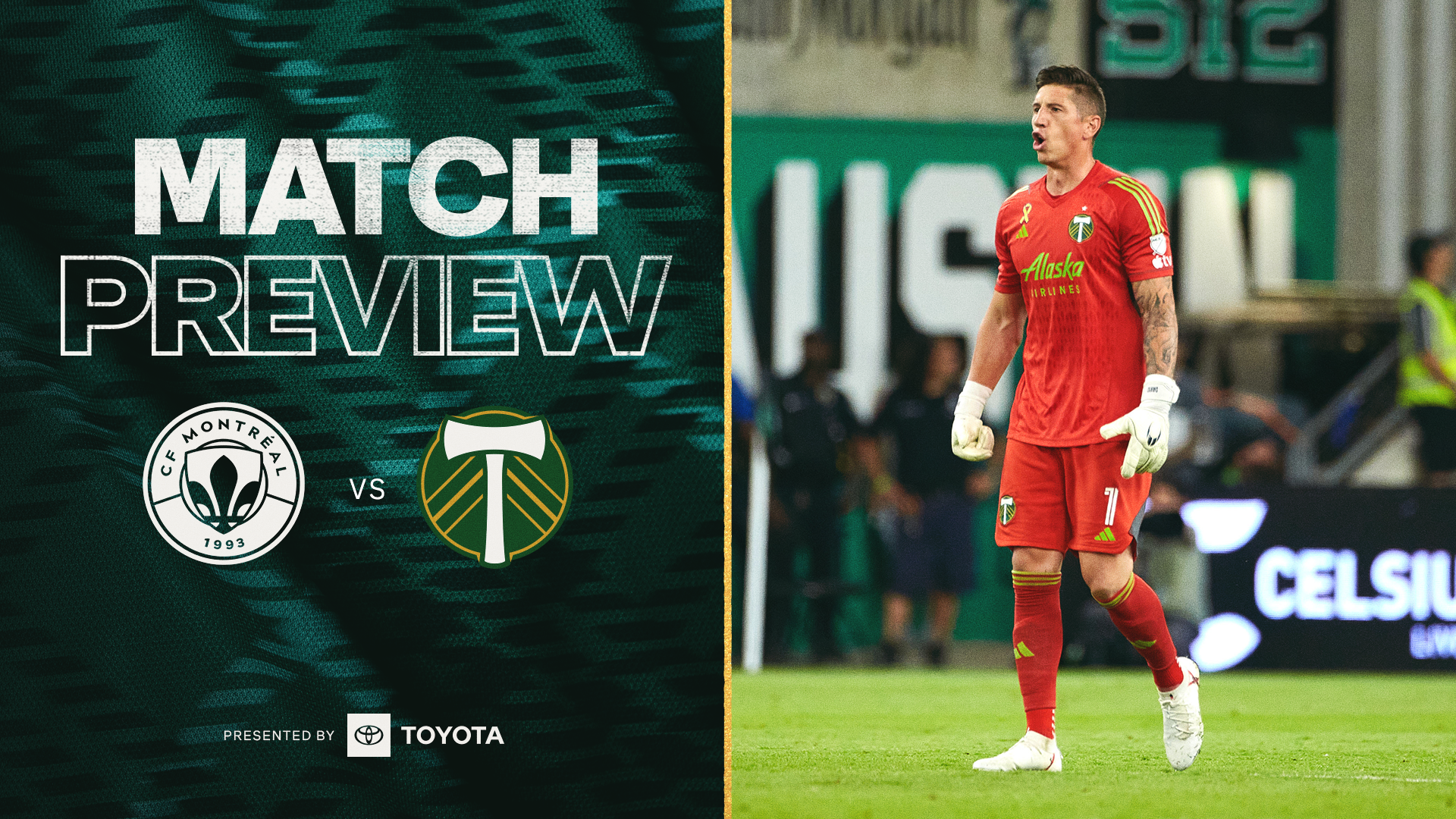 Timbers imbattables affrontent CF Montréal au Canada