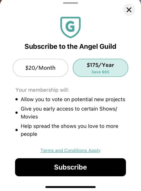 Angel Studios Subscription Plans