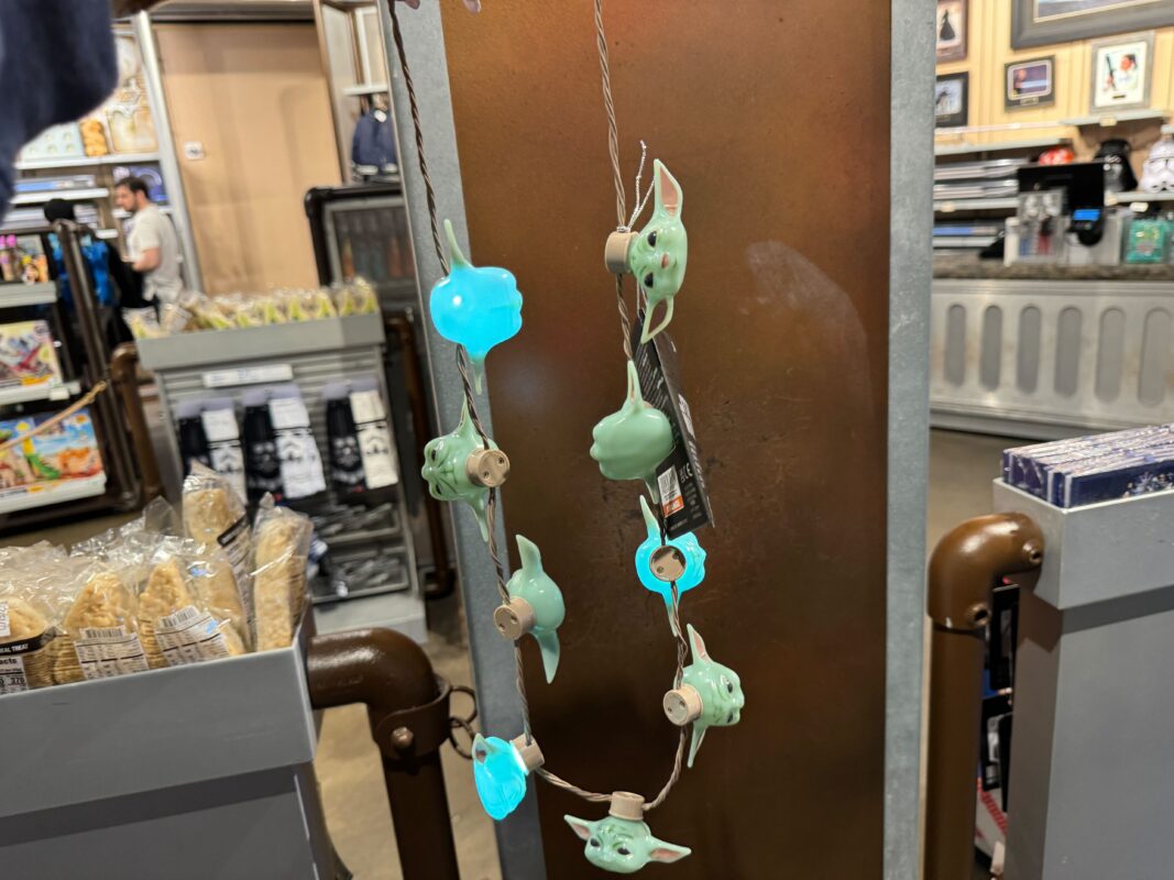Light Up Star Wars: Galaxy's Edge With a New Grogu Necklace at Walt Disney World 7 WDW Grogu light up necklace 1
