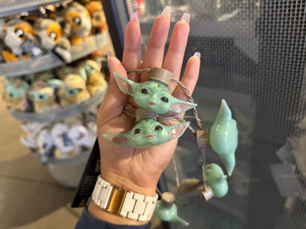 Light Up Star Wars: Galaxy's Edge With a New Grogu Necklace at Walt Disney World 4 WDW Grogu light up necklace 4