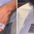 Jordyn Woods Gifts Karl-Anthony Towns Massive Diamond Ring, Chain For Birthday