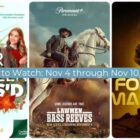 What to Watch November 4, 2023