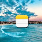 How to view Apple Notes attachments in small view in iOS